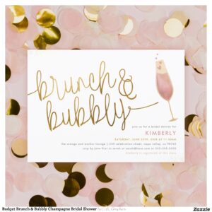 Budget Brunch & Bubbly Champagne Bridal Shower