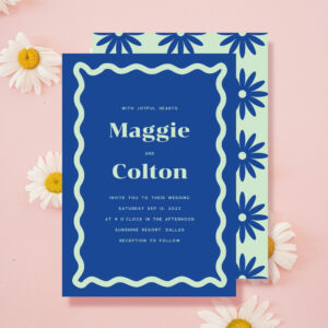 Daisy Wedding Invitation