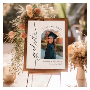 Graduation Party Photo Welcome Sign