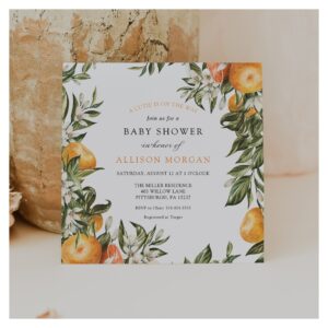 Little Cutie Baby Shower Invitation