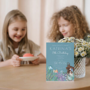 Mermaid Birthday Invitation