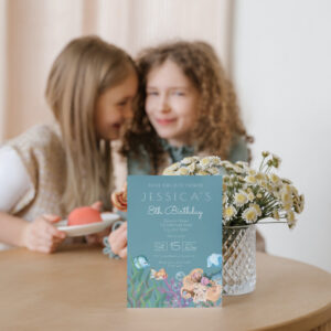 Mermaid Birthday Invitation