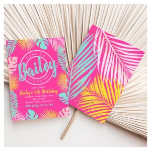 Pool Party Birthday Invitation   Pool Party